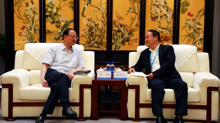 金昌市市委副書記、市長(zhǎng)王鈞一行到訪甘肅文旅集團(tuán)